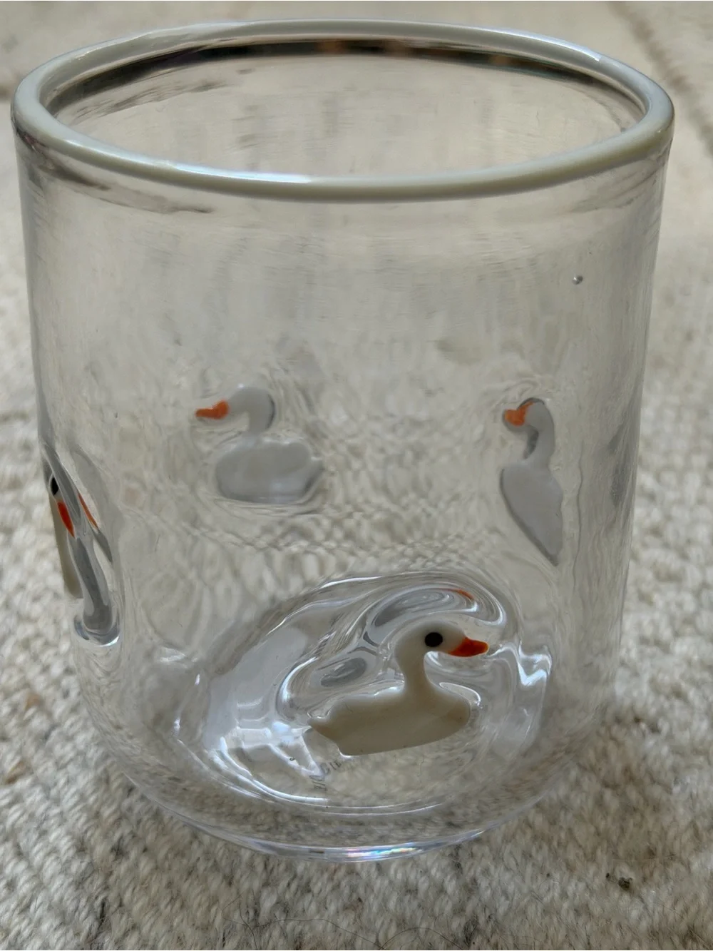 Swan Icon Glass from Anthropologie.